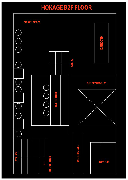B2F Floor Map