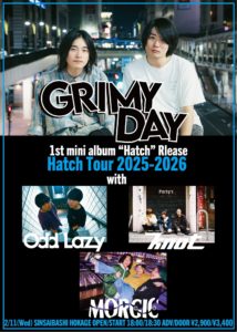 1st mini album “Hatch”Release Hatch TOUR 2025-2026