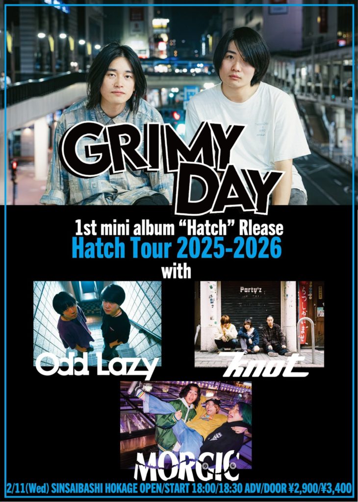 1st mini album “Hatch”Release Hatch TOUR 2025-2026