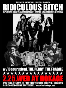 Ridiculous Bitch Japan Tour 2026