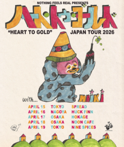 Heart to Gold Japan Tour 2026 w/ Haiki