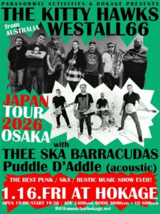 THE KITTY HAWKS & WESTALL66 JAPAN TOUR 2026