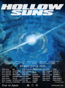 HOLLOW SUNS -BACK TO DUST- WORLD TOUR 2026