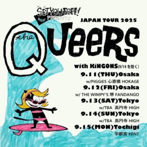 THE QUEERS JAPAN TOUR 2025