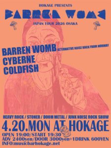 BARREN WOMB JAPAN TOUR